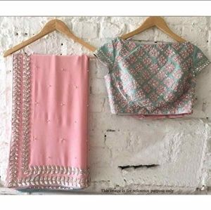 Indian Saree unstitched blouse